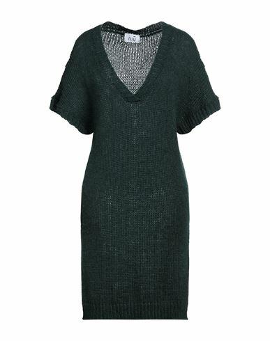 Niū Woman Sweater Dark green Acrylic, Polyamide, Alpaca wool, Viscose, Metallic Polyester Cover