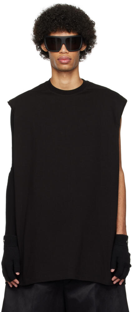 Rick Owens Black Tarp T-Shirt Cover