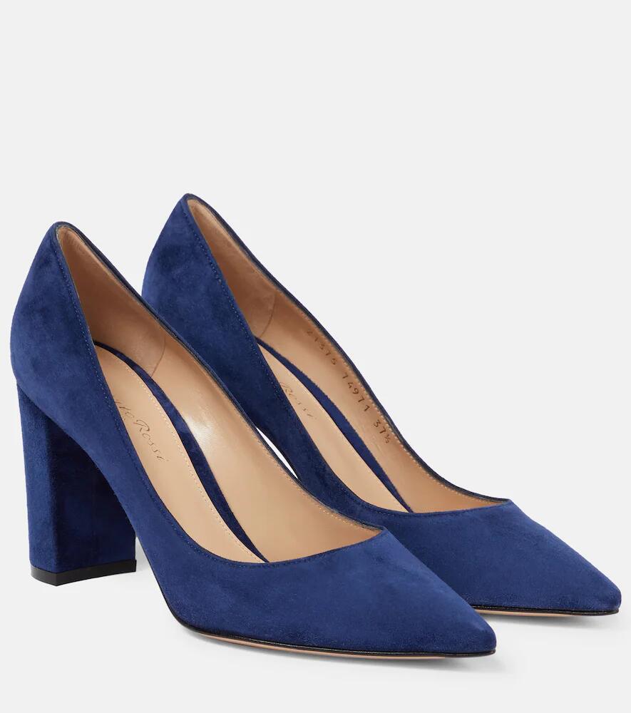 Gianvito Rossi Piper 85 suede pumps Cover