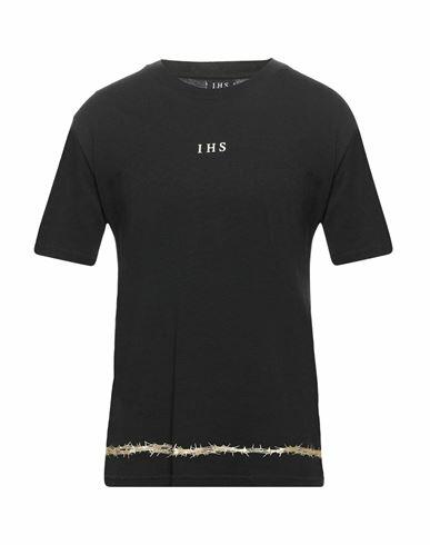 Ihs Man T-shirt Black Cotton Cover