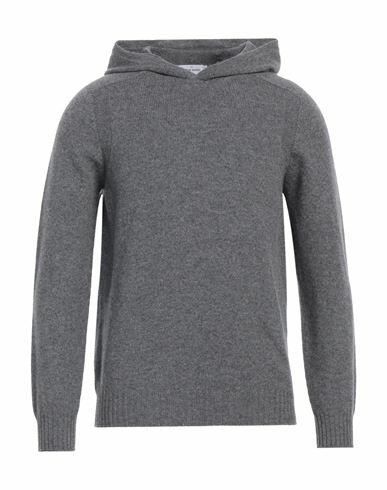 Gran Sasso Man Sweater Grey Virgin Wool Cover