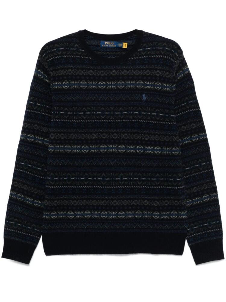 Polo Ralph Lauren fair-isle sweater - Blue Cover