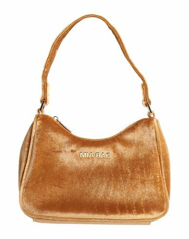 Mia Bag Woman Handbag Ocher Polyester Cover