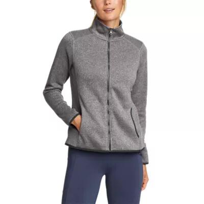 Eddie Bauer Women's Radiator Fleece Full-Zip Mock Cover