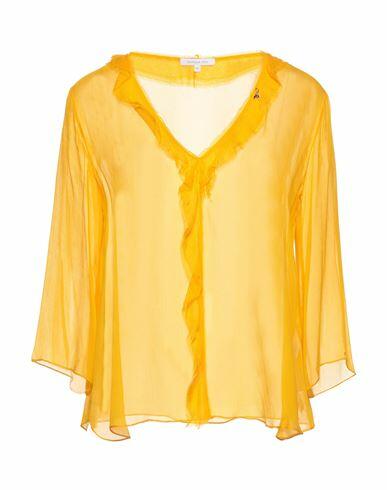 Patrizia Pepe Woman Shirt Orange Viscose Cover