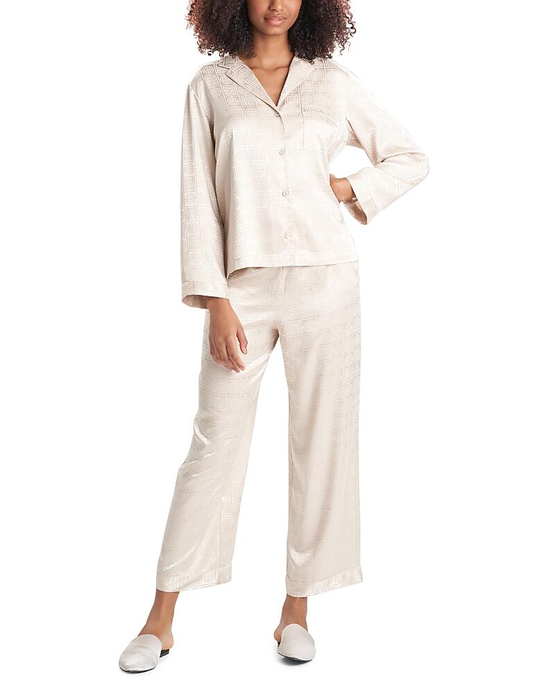 Natori Infinity Jacquard Pajama Set Cover