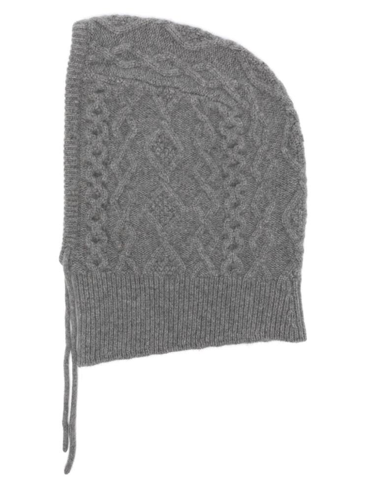 Eric Bompard Cables balaclava - Grey Cover