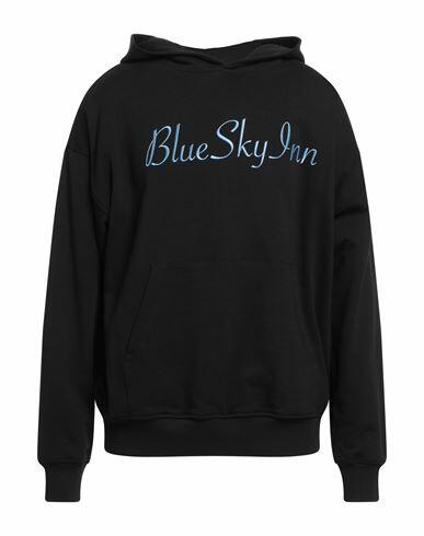 Blue Sky Inn Man Sweatshirt Black Cotton Cover