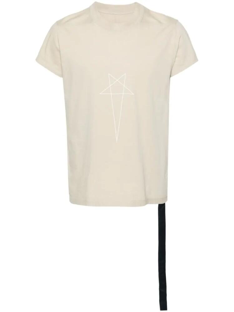 Rick Owens DRKSHDW Small Level cotton T-shirt - Neutrals Cover