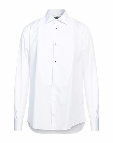 Dolce & gabbana Man Shirt White Size 15 ½ Cotton Cover