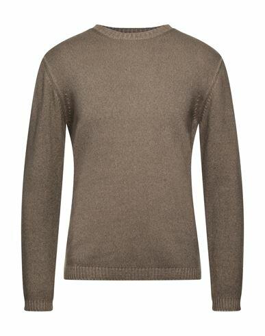 Daniele Fiesoli Man Sweater Khaki Cashmere Cover