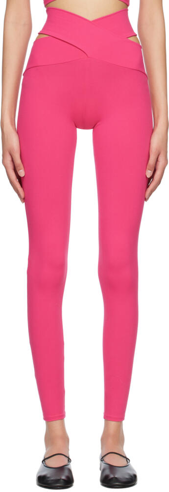 Live the Process Pink Orion Sport Leggings Cover