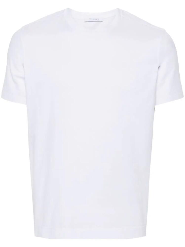 Cruciani cotton-blend T-shirt - White Cover