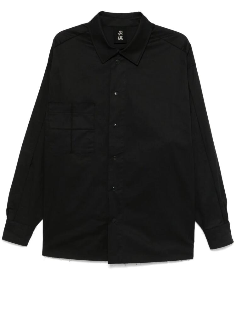 Thom Krom classic-collar shirt - Black Cover