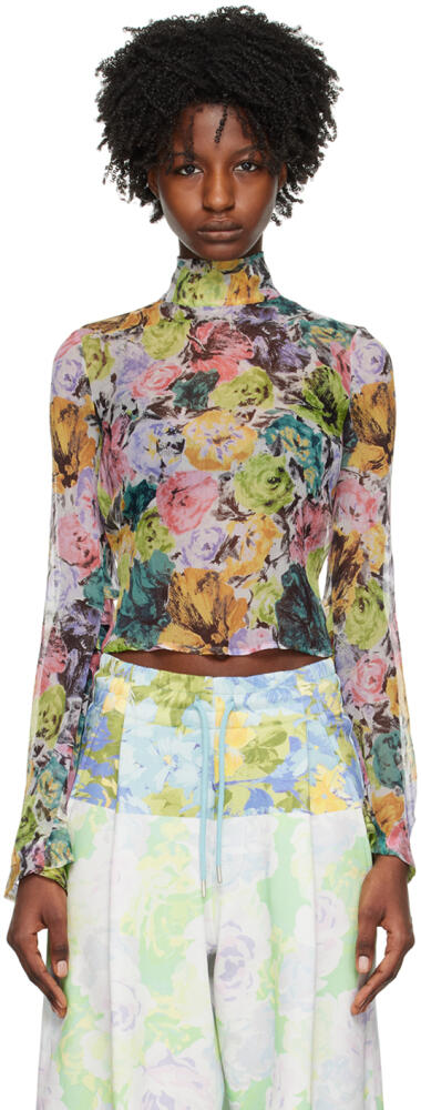 Dries Van Noten Multicolor Chaman Blouse Cover