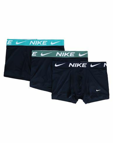 Nike Man Boxer Navy blue Recycled polyester, Elastane Cover