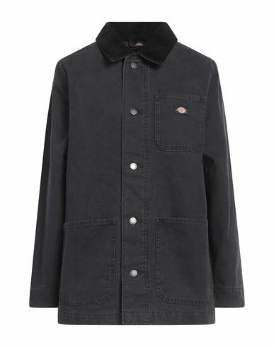 Dickies Woman Jacket Black Cotton Cover