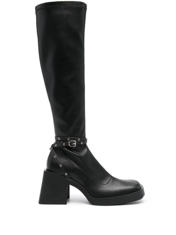 Justine Clenquet Chloe 90mm leather boots - Black Cover