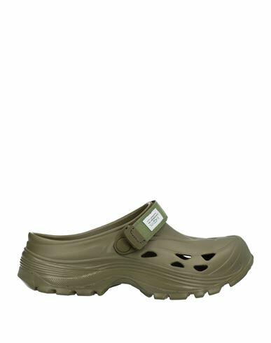 Suicoke Woman Mules & Clogs Military green Natural rubber Cover