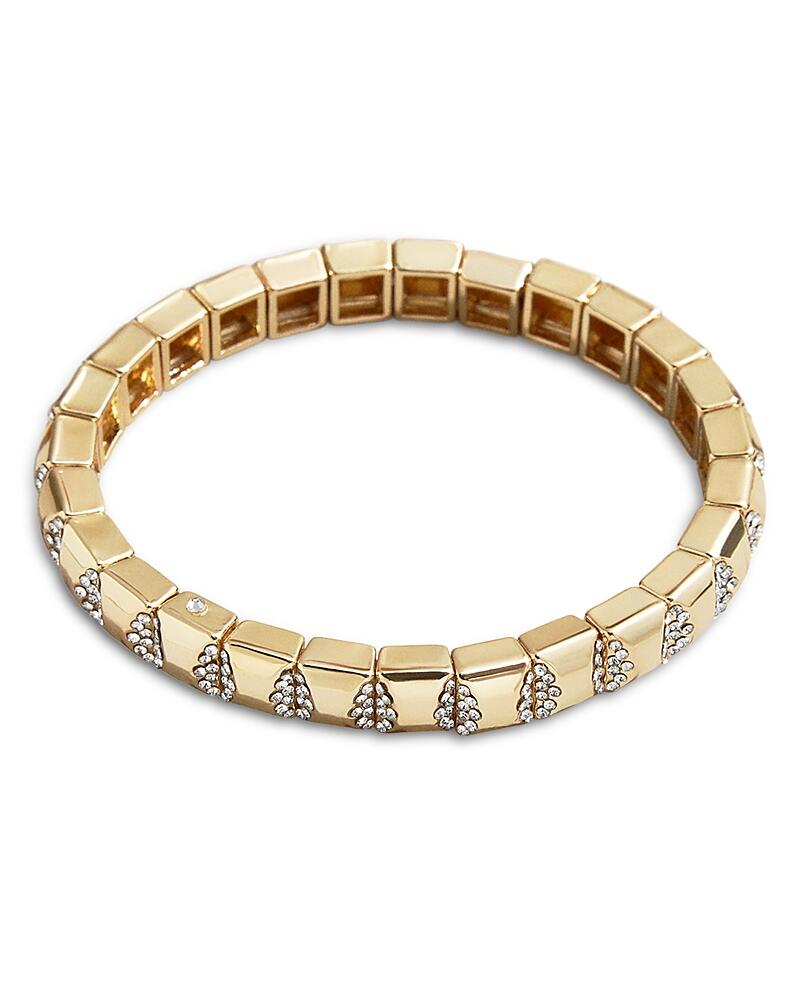 Baublebar Rory Multicolor Pave Stretch Bracelet in Gold Tone Cover