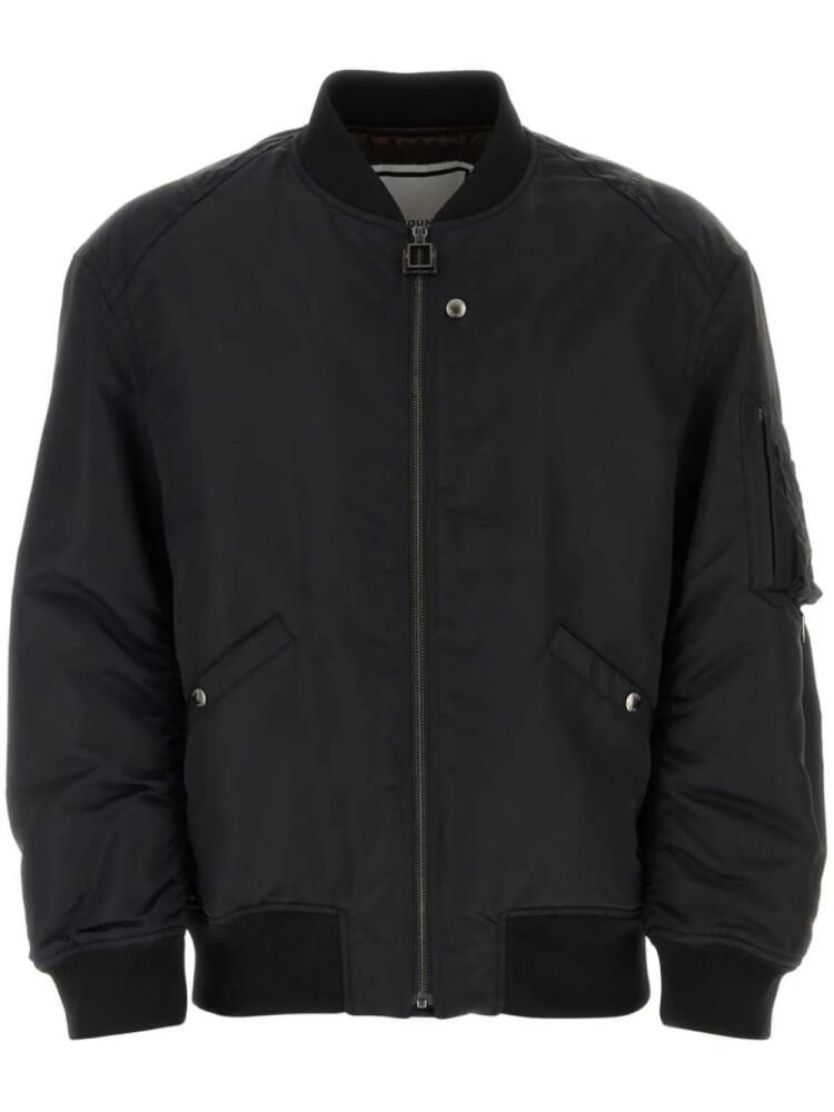 Wooyoungmi zip-up bomber jacket - Black Cover