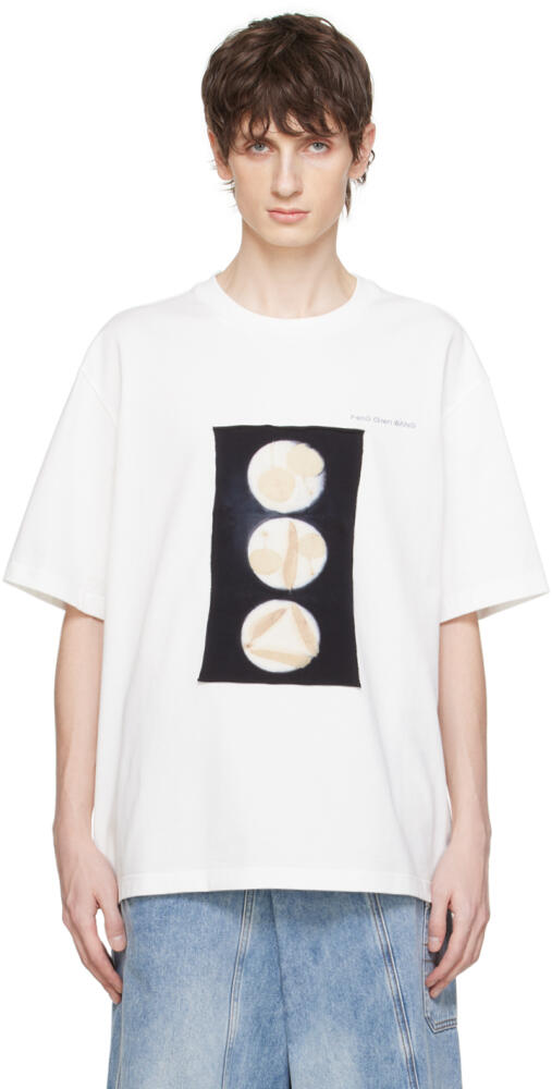 Feng Chen Wang White Patch T-Shirt Cover