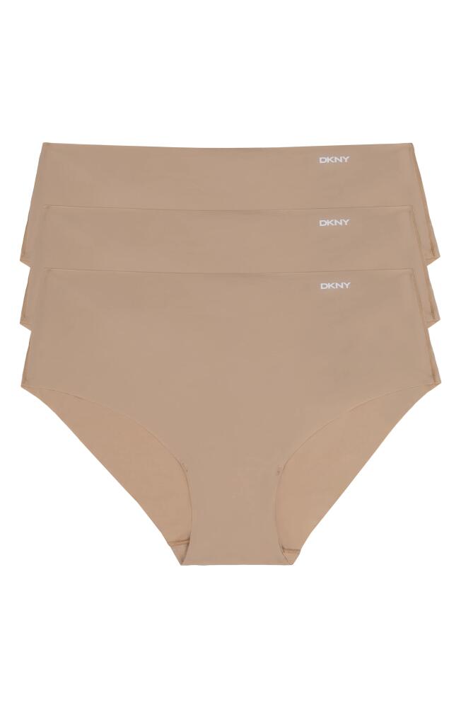 DKNY Litewear Cut Anywhere Assorted 3-Pack Hipster Briefs in Dkny Glow Cover