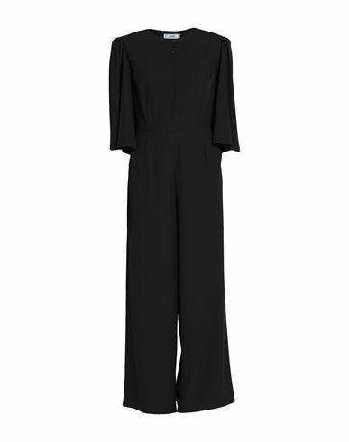 Jijil Woman Jumpsuit Black Polyester, Elastane Cover