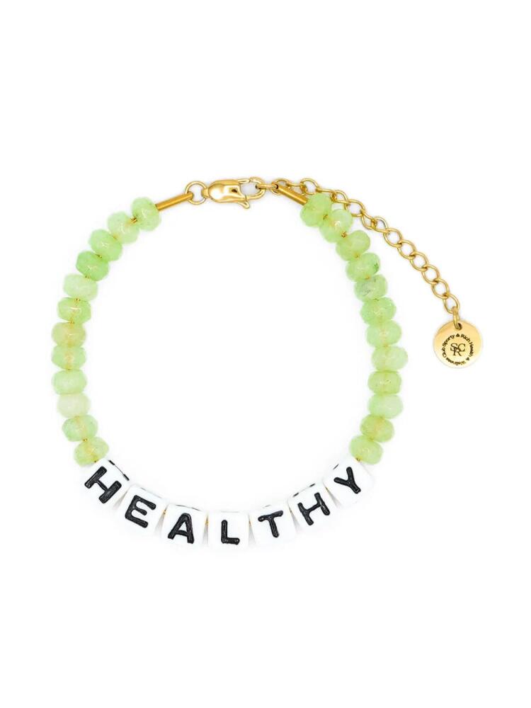 Sporty & Rich Healthy beaded bracelet - Green Cover