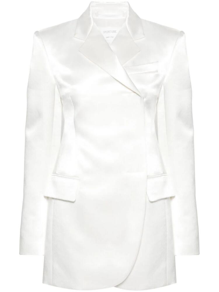 Sportmax Globale satin blazer - White Cover