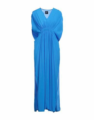 Fisico Woman Midi dress Bright blue Viscose Cover