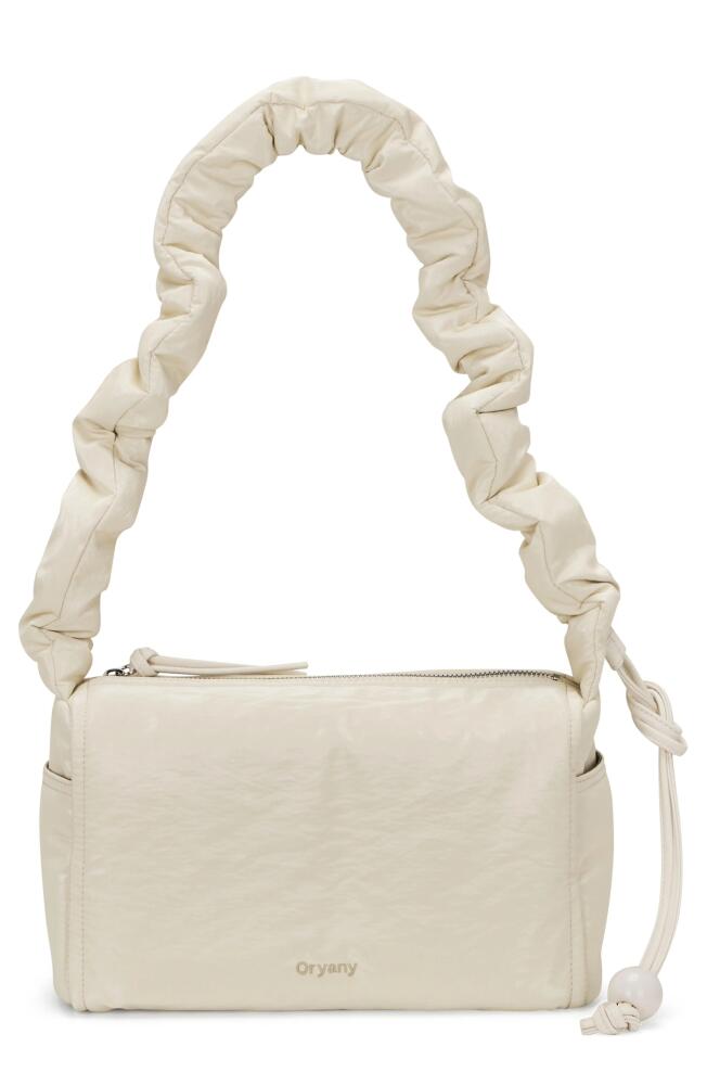 Oryany Scrunch Shoulder Bag in Ivory Cover