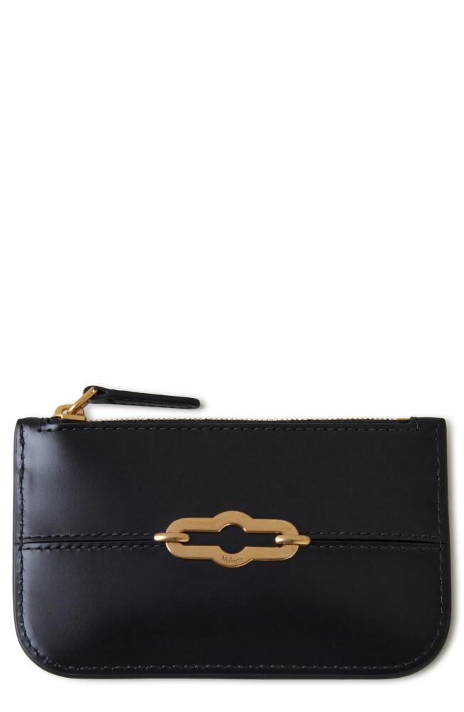 Mulberry Pimlico Leather Zip Pouch in Black Cover