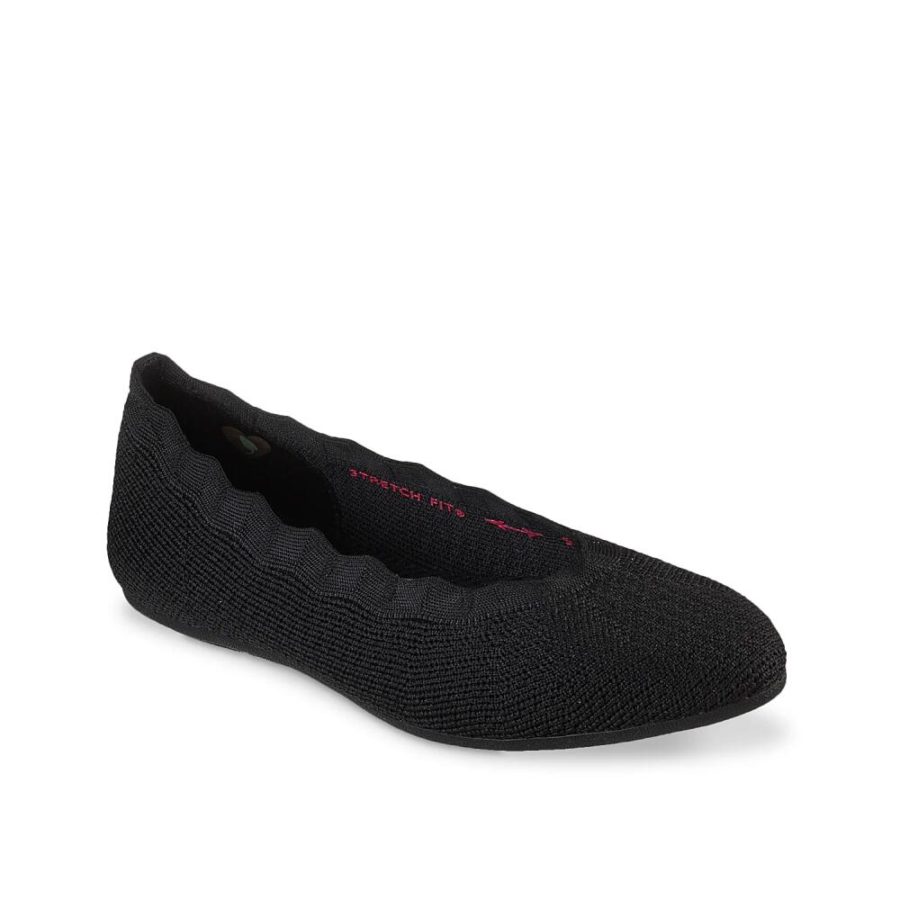 Skechers Cleo 2.0 Love Spell Flat | Women's | Black Knit Cover