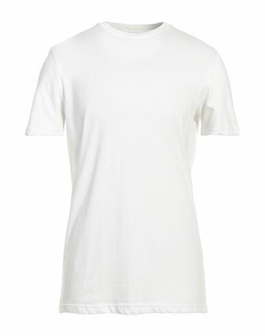 Dsquared2 Man Undershirt White Cotton, Elastane Cover