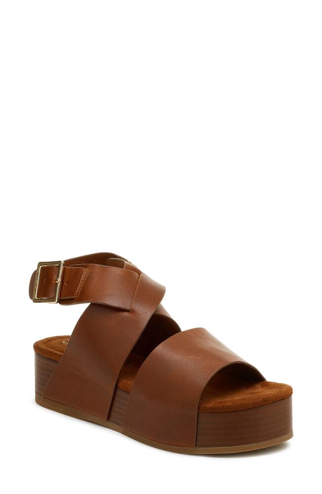 Kelsi Dagger Brooklyn Dunes Platform Sandal in Peanut Cover