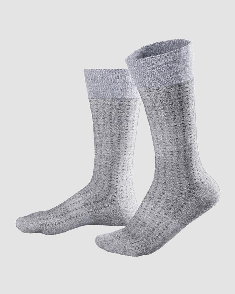 Marcoliani Men's Mini Check Mid-Calf Socks Cover