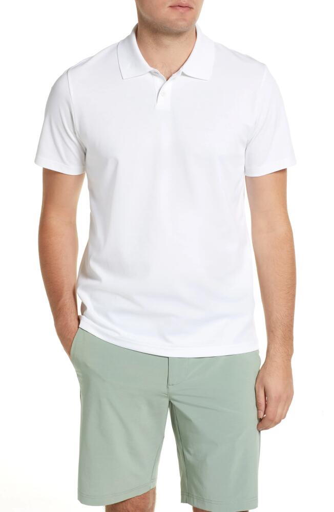 BRADY Men's Golf Polo in Glacier Cover