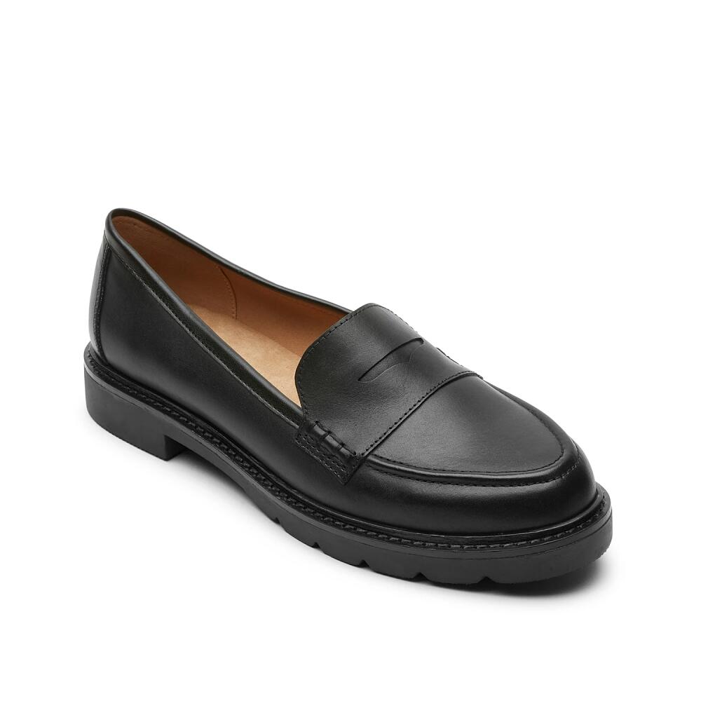 Rockport Wide Width Kacey Penny Loafer | Women's | Black Cover