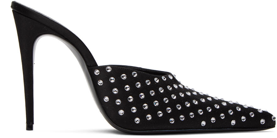 Magda Butrym Black Crystal Heels Cover