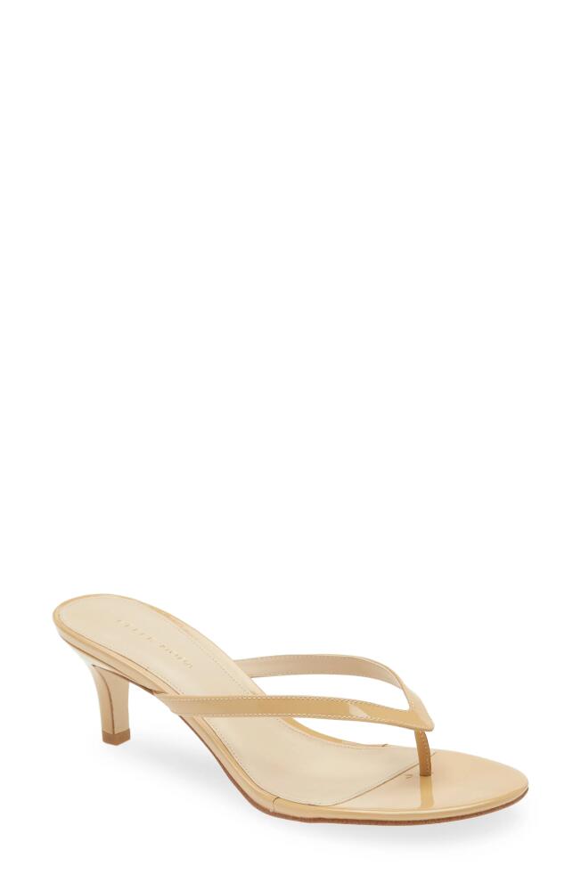 Pelle Moda Slide Sandal in Nude Cover