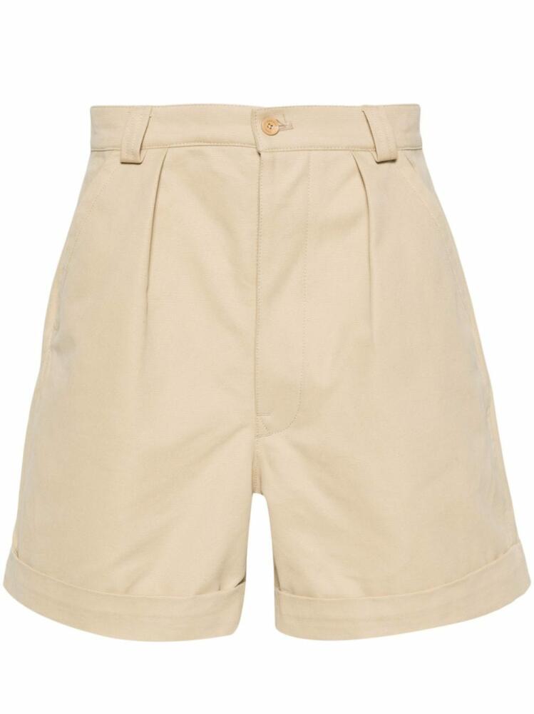 FURSAC canvas bermuda shorts - Neutrals Cover