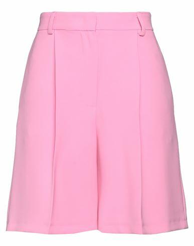 Kaos Woman Shorts & Bermuda Shorts Pink Polyester, Elastane Cover