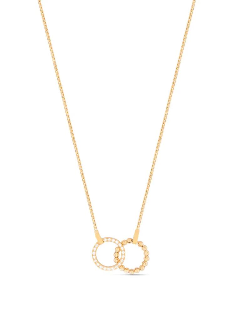 Officina Bernardi 18kt yellow gold Moon Eden diamond necklace Cover