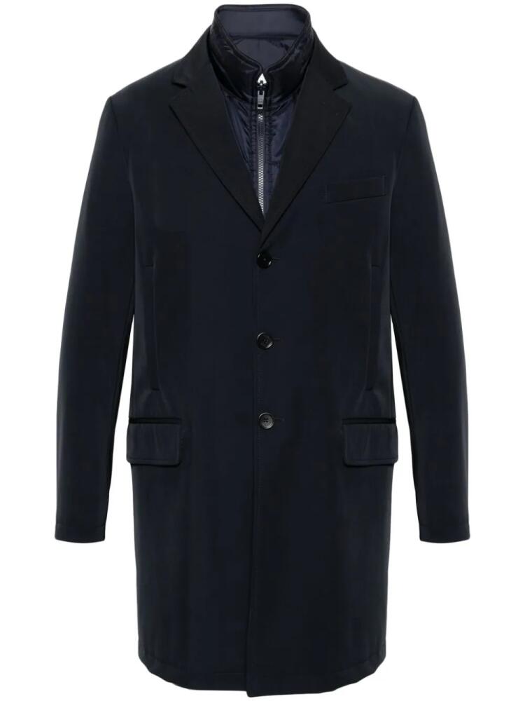 Fay layered coat - Blue Cover