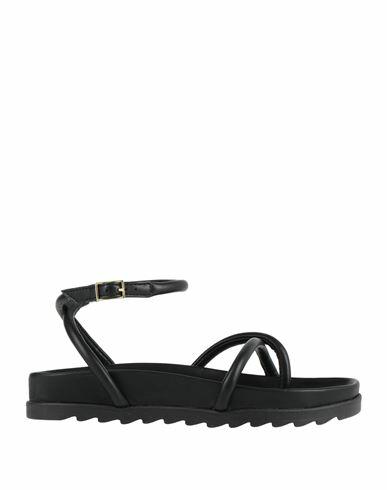 Chiara Ferragni Woman Thong sandal Black Textile fibers Cover