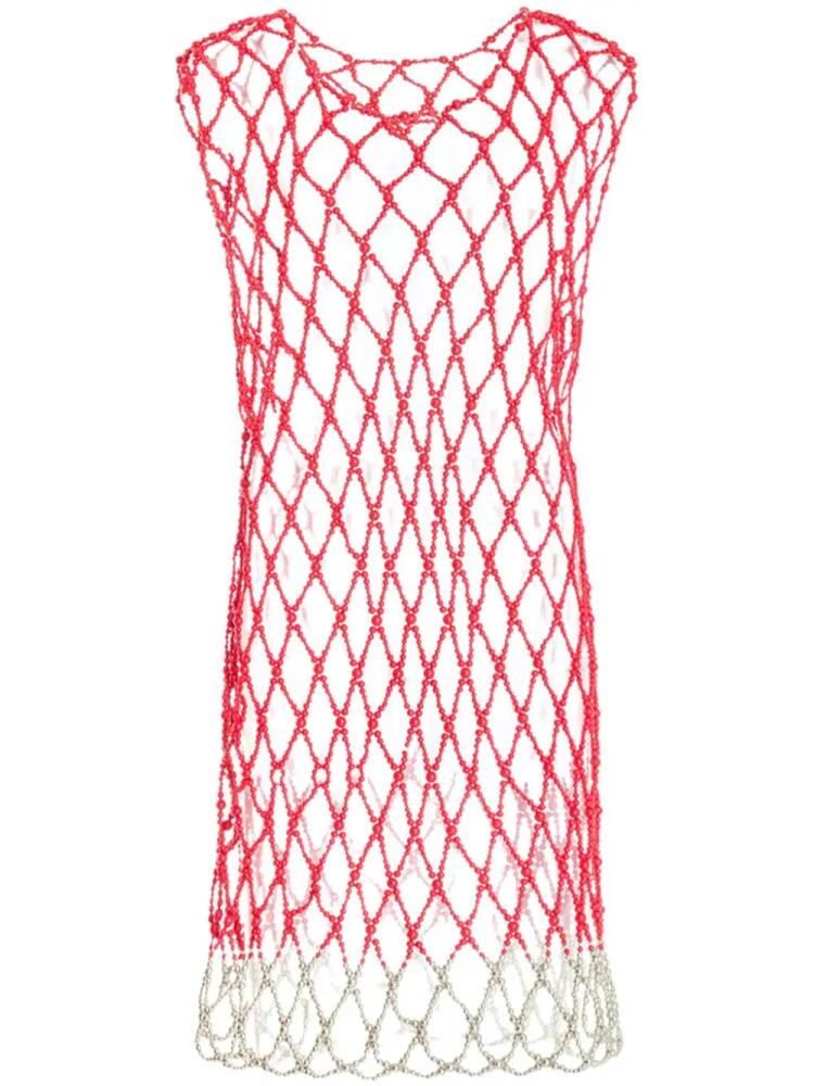 diotima Deidre beaded minidress - Red Cover