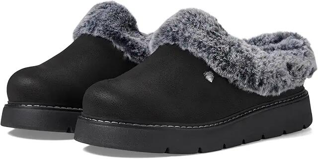 BOBS from SKECHERS Keepsakes Lite - Cozy Blend (Black/Black) Women's Shoes Cover