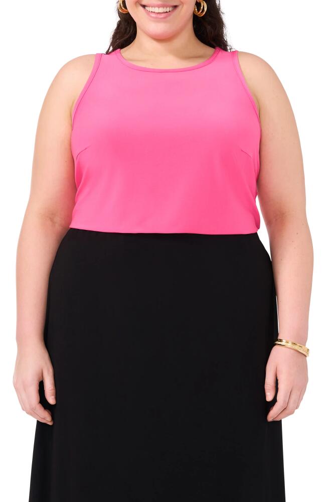 Vince Camuto Back Keyhole Tank in Wildfire Pink Cover