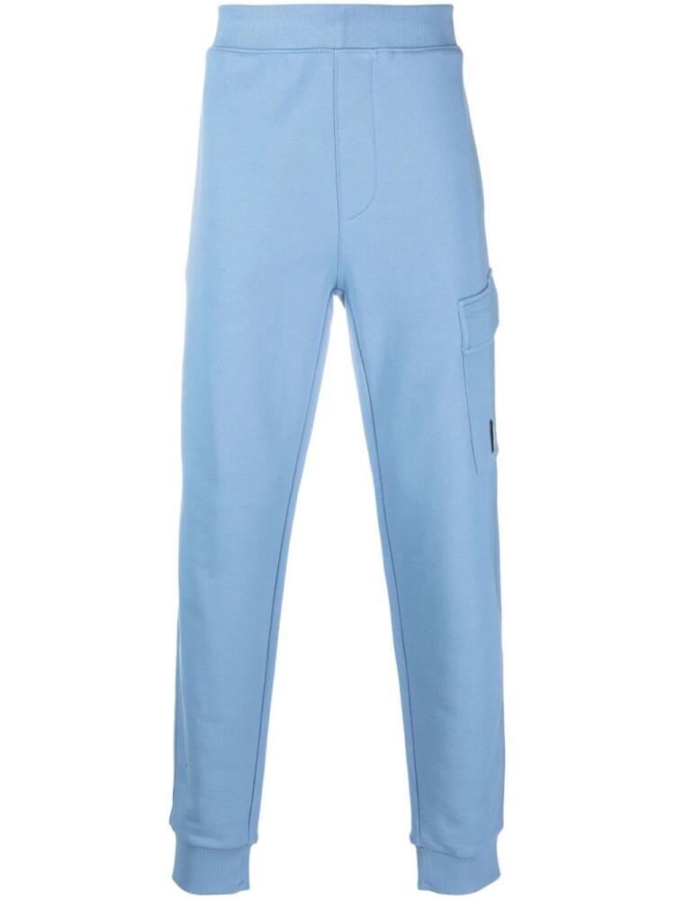 C.P. Company Lens-patch track pants - Blue Cover